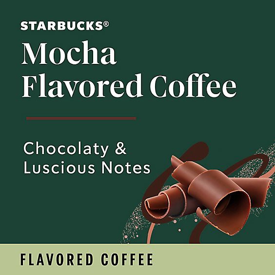 slide 1 of 11, Starbucks No Artificial Flavors 100% Arabica Mocha Flavored Ground Coffee Bag - 11 Oz, 11 oz