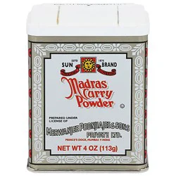 Sun Brand Curry Powder Madras - 4 Oz