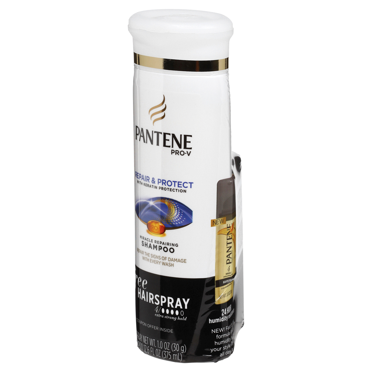 slide 3 of 6, Pantene Pro-V Repair Protect Miracle Repairing Shampoo, 12.6 fl oz