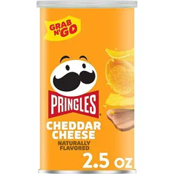 Pringles Potato Crisps Chips Cheddar Cheese Lunch Snacks - 2.5 Oz
