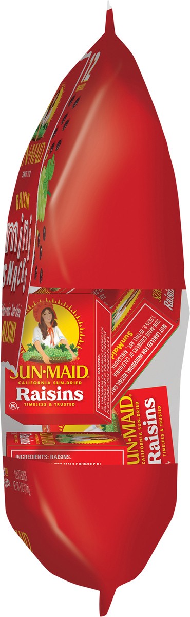 slide 7 of 8, Sun-Maid Raisins Natural California Mini-Snacks - 12-0.5 Oz, 12 x .5 oz