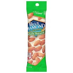 Blue Diamond Almonds Whole Natural - 1.5 Oz