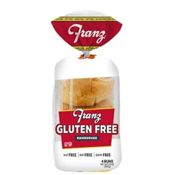 Franz Hamburger Buns Gluten Free 4 Count - 12 Oz