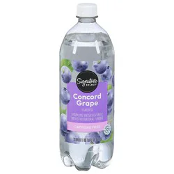 Signature Select Concord Grape Sparkling Water - 1 Liter