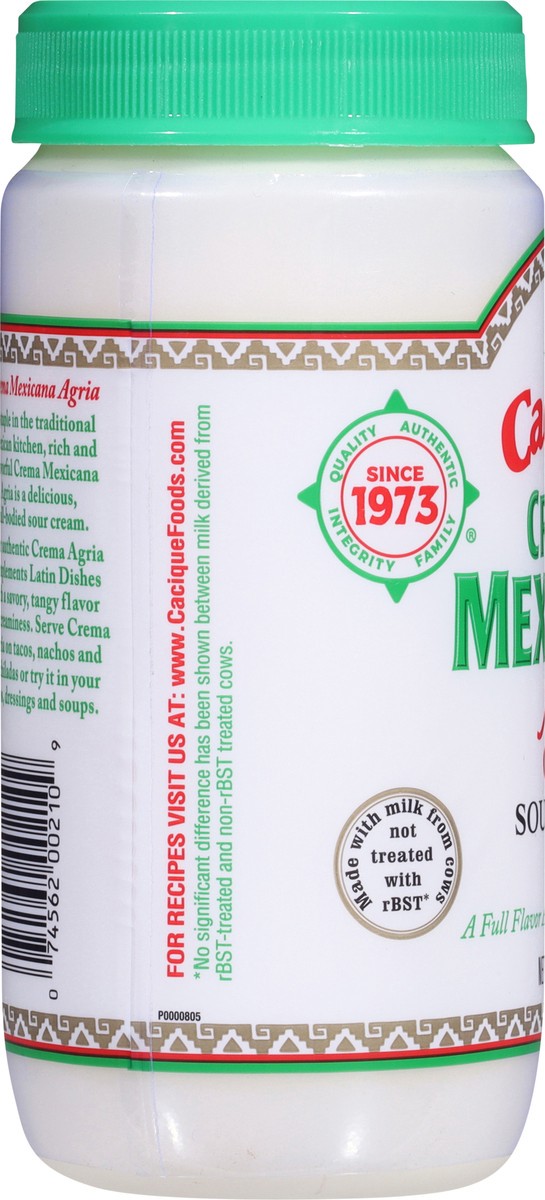 slide 8 of 12, Cacique Crema Agria Mexicana - 15 Oz, 15 oz