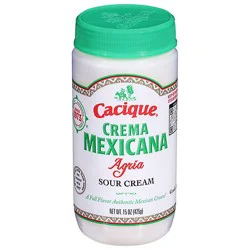 Cacique Crema Agria Mexicana - 15 Oz