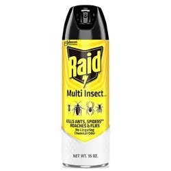 Raid Multi Insect Killer Insecticide Aerosol Spray - 15 Oz