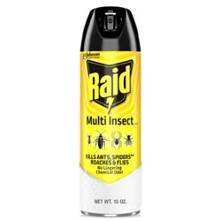 Raid Multi Insect Killer Insecticide Aerosol Spray - 15 Oz