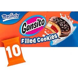 Marinela Gansito Strawberry And Creme Filled Snack Cookies - 14.48 Oz