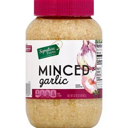 Signature Farms Minced Garlic - 32 Oz