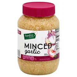 Signature Farms Minced Garlic - 32 Oz