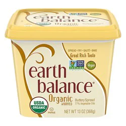 Earth Balance Organic Whipped Buttery Spread - 13 Oz