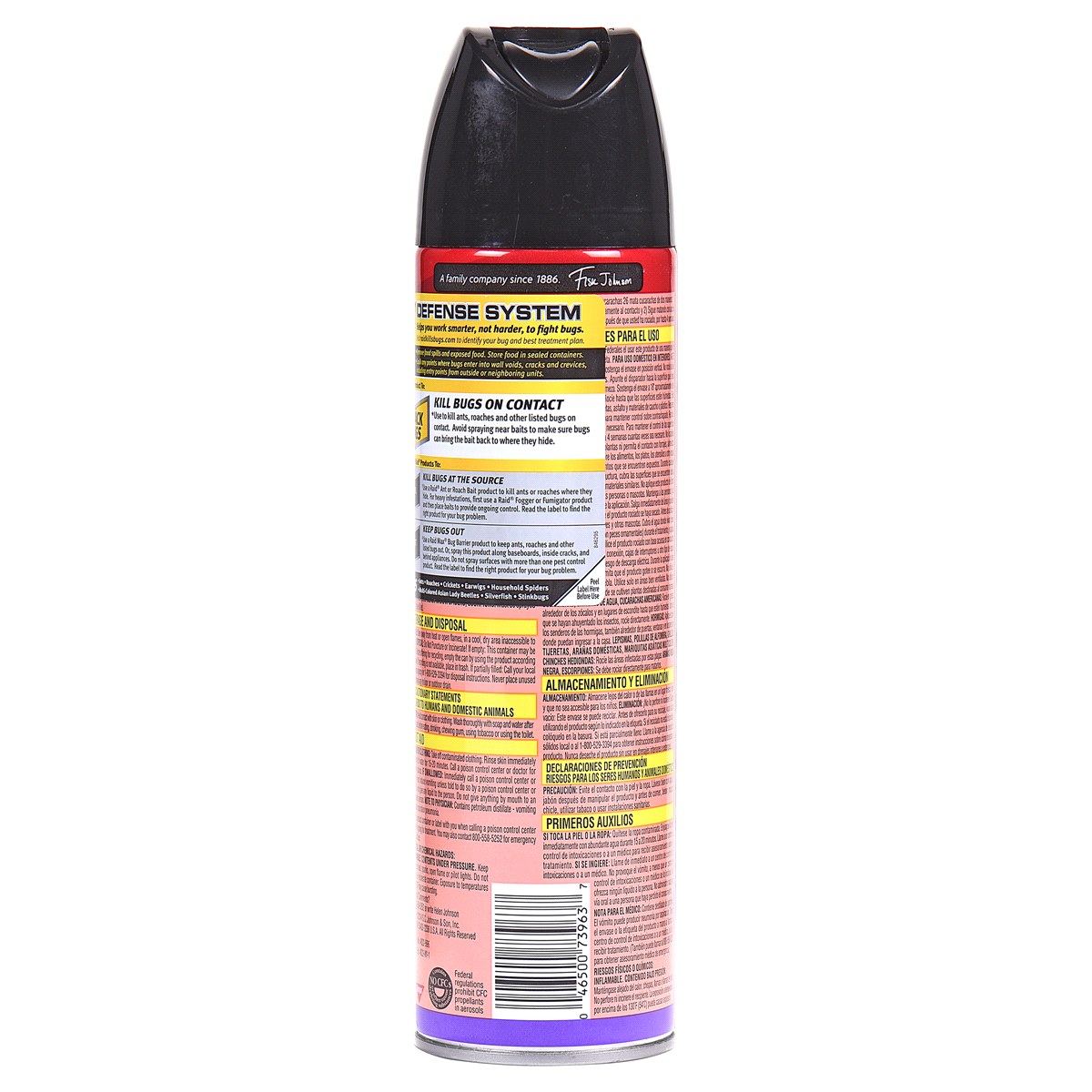 slide 4 of 8, Raid Ant and Roach Killer Indoor and Outdoor Insecticide Spray, Lavender Scent, 17.5oz, 17.5 oz