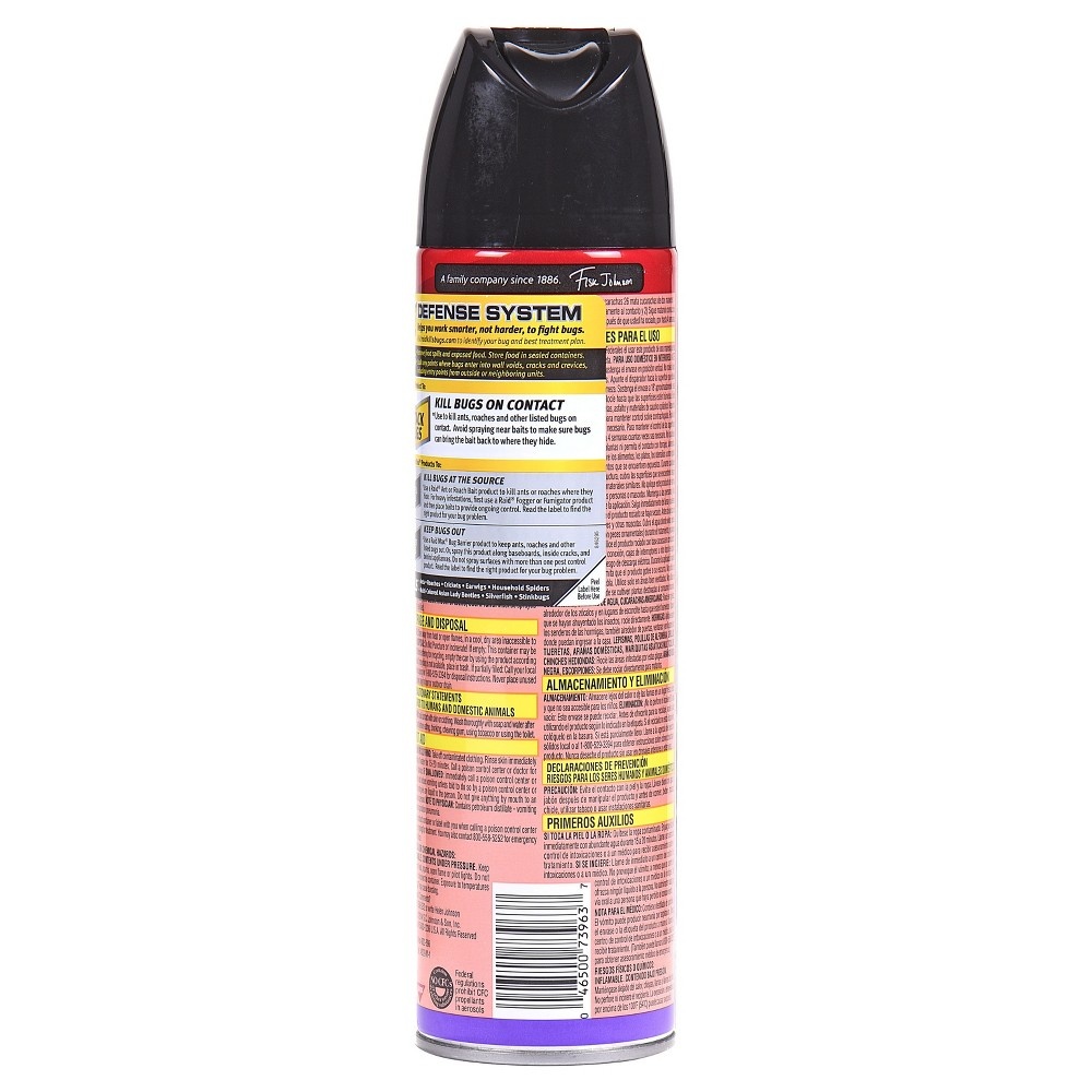 slide 5 of 8, Raid Ant and Roach Killer Indoor and Outdoor Insecticide Spray, Lavender Scent, 17.5oz, 17.5 oz