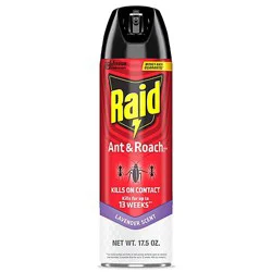 Raid Lavender Scent Ant And Roach Killer Insecticide Aerosol Spray - 17.5 Oz