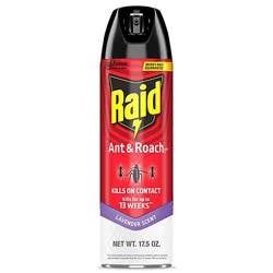 Raid Lavender Scent Ant And Roach Killer Insecticide Aerosol Spray - 17.5 Oz