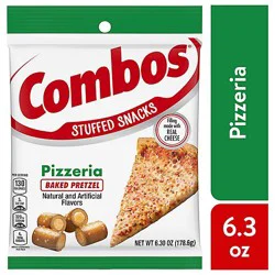Combos Pizzeria Pretzel Baked Snacks Bag 6.3 Oz