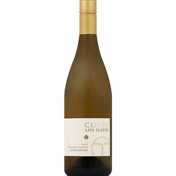 slide 1 of 1, Cuvee Los Gatos Wine Chardonnay - 750 Ml, 750 ml