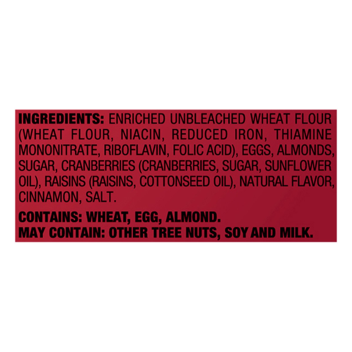 slide 3 of 10, Nonnis Thinaddictives Cookies Almond Thin Cranberry 6 Count - 4.4 Oz, 4.4 oz