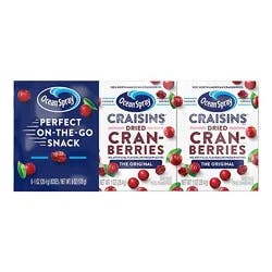 Ocean Spray Craisins Snack Pack - 6-1 Oz