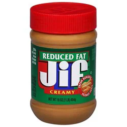 Jif Peanut Butter Creamy Reduced Fat - 16 Oz