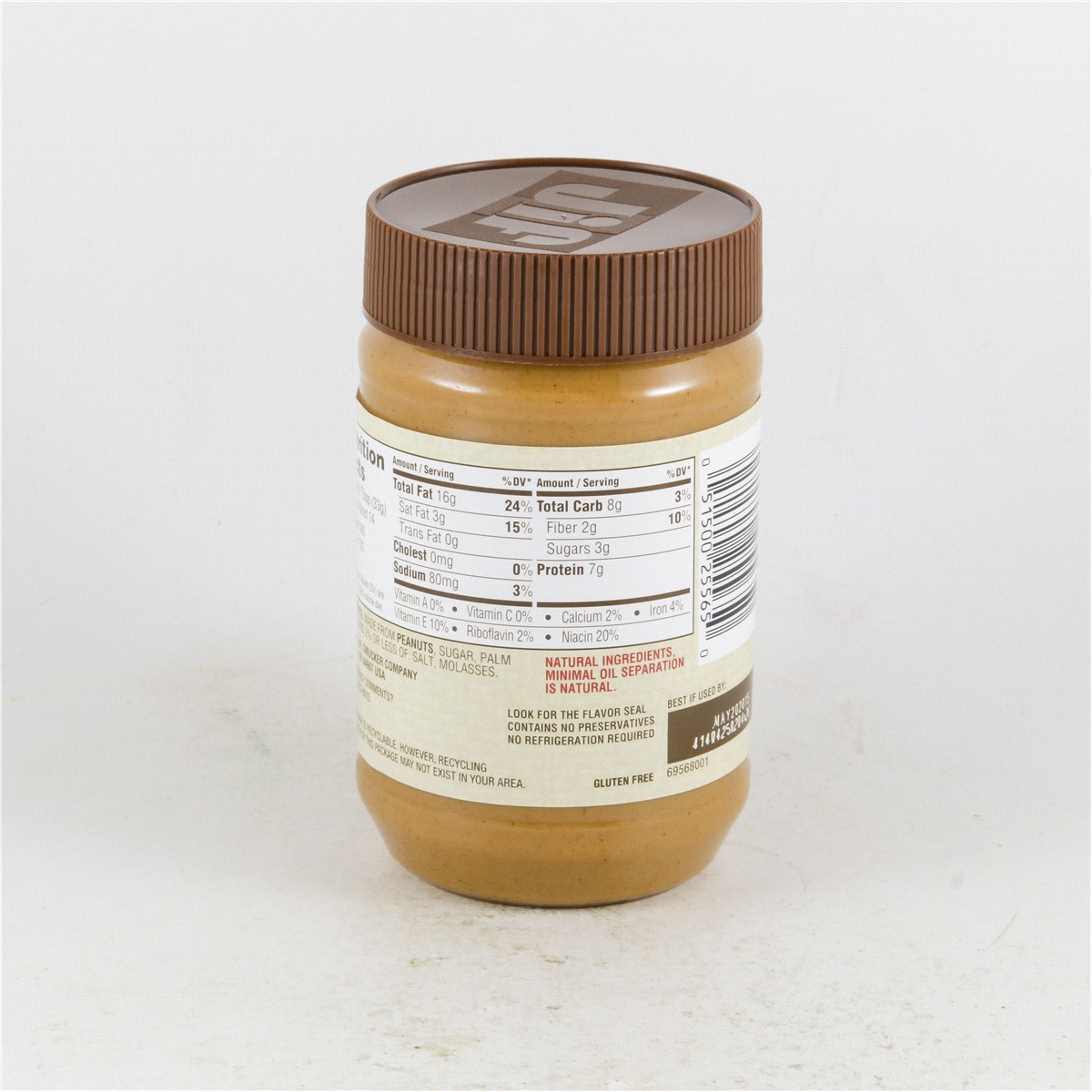 slide 4 of 4, Jif Natural Creamy Peanut Butter Spread, 16-Ounce Jar, 16 oz