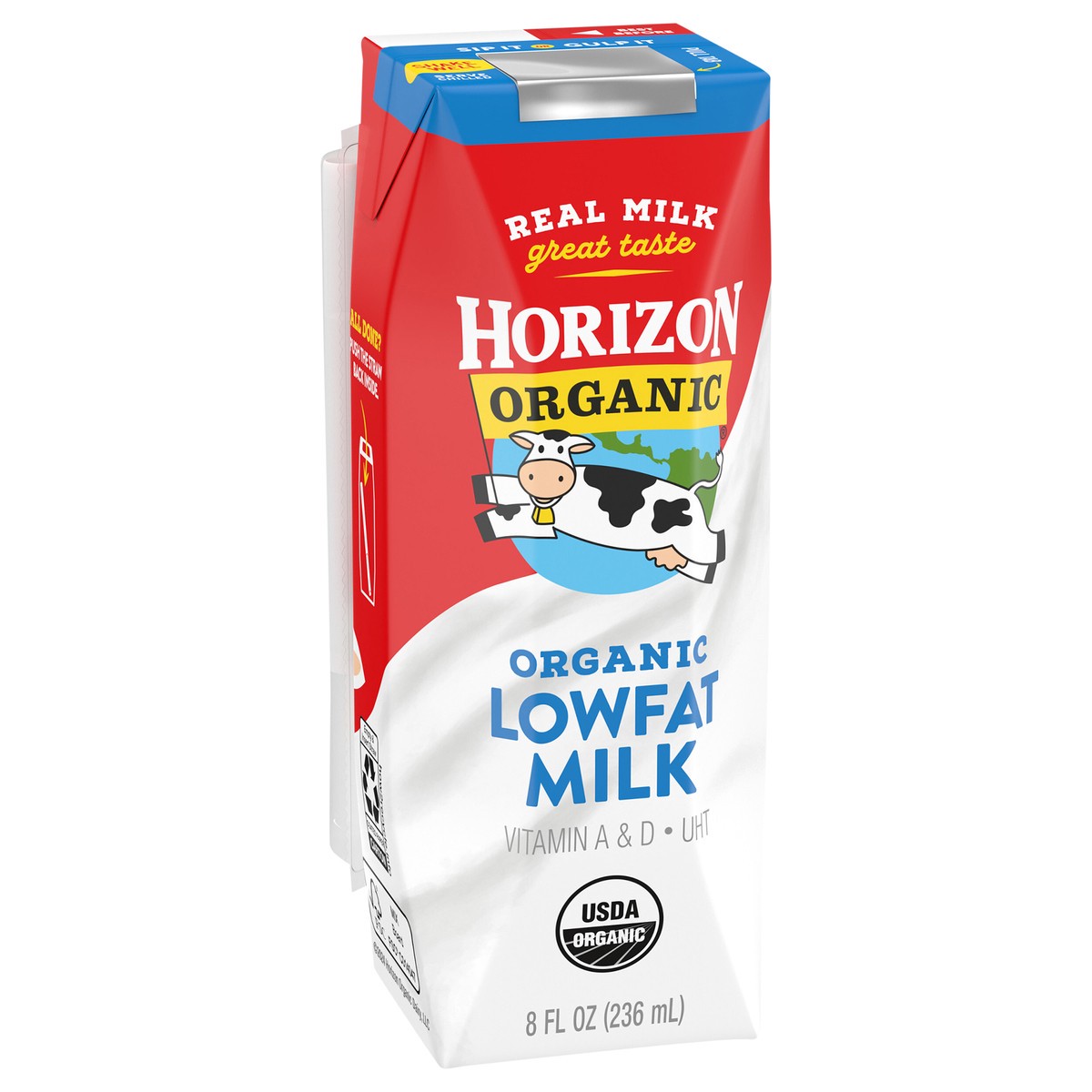 slide 4 of 13, Horizon Organic Shelf-Stable 1% Lowfat Milk Box - 8 Fl. Oz., 8 fl oz