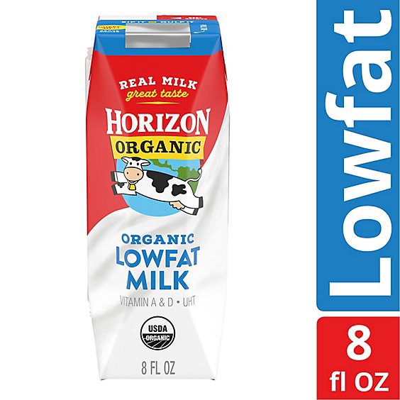 slide 1 of 1, Horizon Organic Shelf-Stable 1% Lowfat Milk Box - 8 Fl. Oz., 8 fl oz