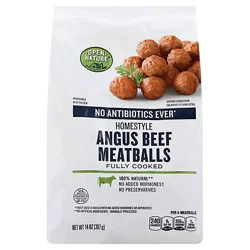 Open Nature Homestyle Angus Beef Meatballs - 14 Oz