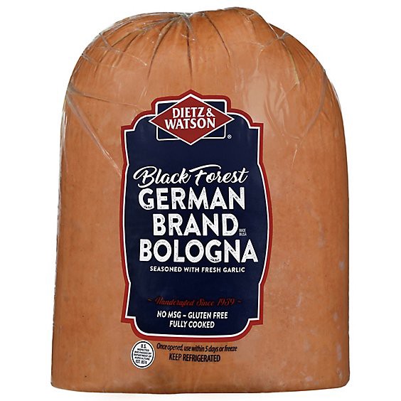 slide 1 of 1, Dietz & Watson German Brand Bologna, per lb