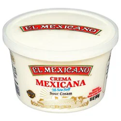El Mexicano Cheese Crema Mexicana - 16 Oz
