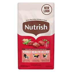 Rachael Ray Nutrish Food For Dogs Real Beef & Brown Rice Recipe Bag - 6 Lb