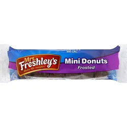Mrs Freshleys Mini Donuts Frosted Single Serve - 3.3 Oz