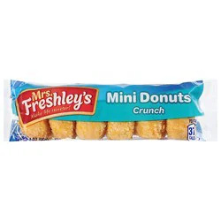 Mrs Freshleys Mini Donuts Crunch Single Serve - 3.4 Oz