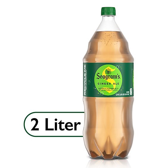 slide 1 of 3, Seagrams Ginger Ale - 2 Liter, 2 liter