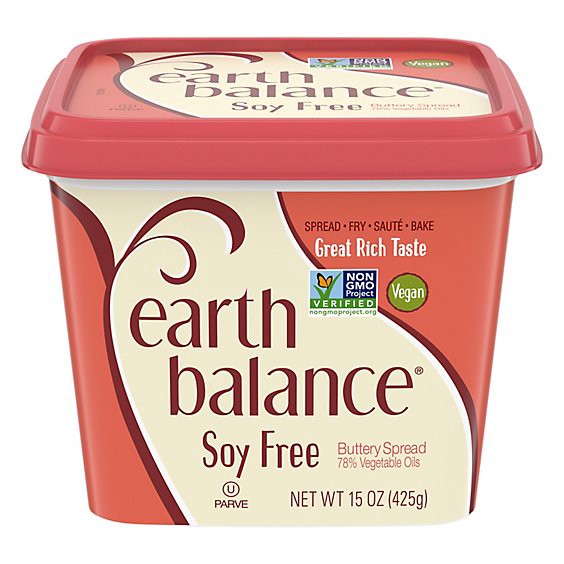 slide 1 of 1, Earth Balance Soy Free Buttery Spread - 15 Oz, 15 oz