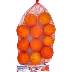 Organic Valencia Oranges Prepacked Bag - 4 Lb
