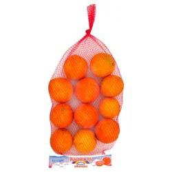 Organic Valencia Oranges Prepacked Bag - 4 Lb