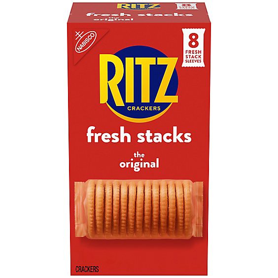 slide 1 of 3, Ritz Fresh Stacks Original Crackers - 8-11.8 Oz, 11.8 oz
