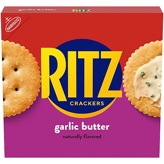 slide 1 of 1, Ritz Garlic Butter Crackers - 13.7 Oz, 13.7 oz