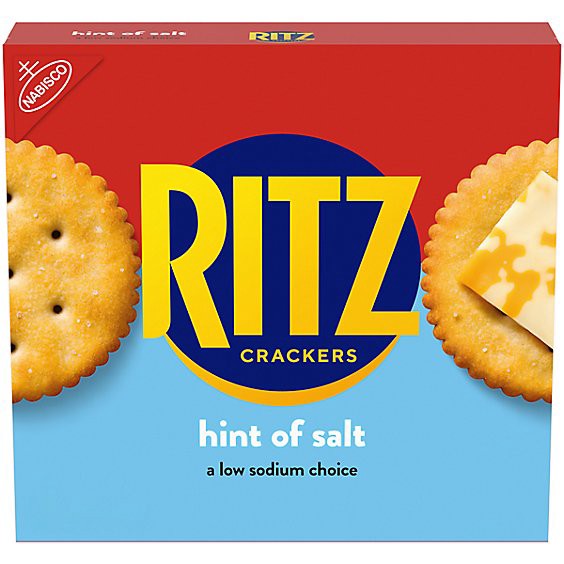 slide 1 of 1, Ritz Hint Of Salt Crackers - 13.7 Oz, 13.7 oz