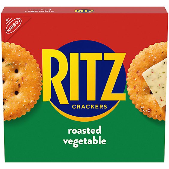 slide 1 of 1, Ritz Roasted Vegetable Crackers - 13.3 Oz, 13.3 oz