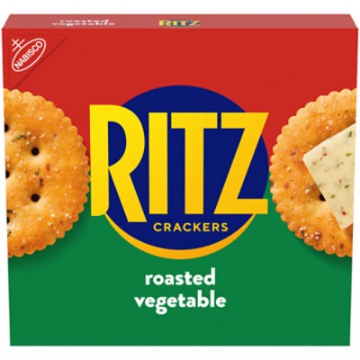 slide 1 of 3, Ritz Roasted Vegetable Crackers - 13.3 Oz, 13.3 oz
