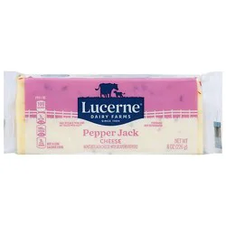 Lucerne Cheese Pepper Jack - 8 Oz