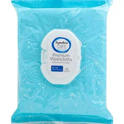 Signature Select/care Incontinence Personal Washcloths - 48 Count