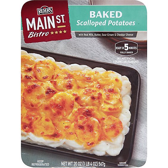 slide 1 of 9, Resers Main St. Bistro Baked Potatoes Scalloped - 20 Oz, 20 oz