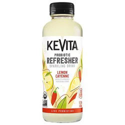 Kevita Sparkling Probiotic Drink Lemon Cayenne - 15.2 Fl. Oz.