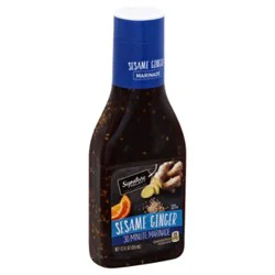 Signature Select Marinade Sesame Ginger - 12 Fl. Oz.