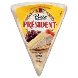 President Brie Wedge - 4 Oz