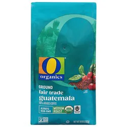 O Organics Coffee Ground Medium Roast Guatemalan - 10 Oz